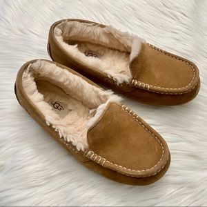 UGG Ansley Water Resistant Suede Slippers